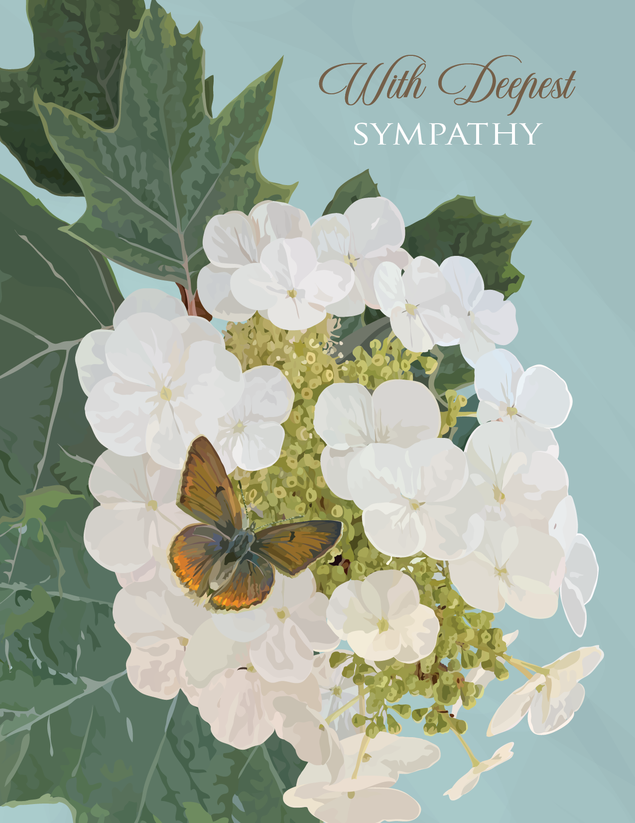 Sympathy Hydrangea