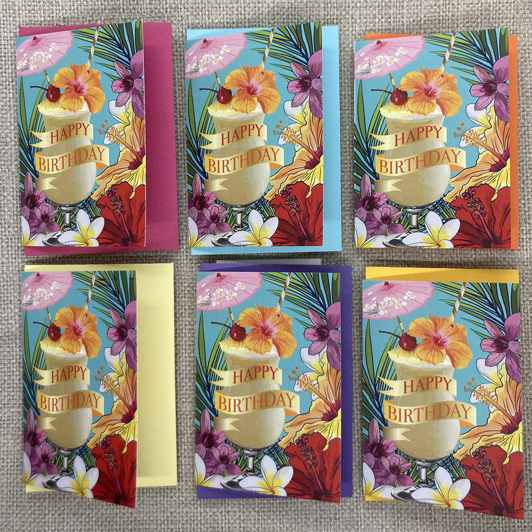 Happy Birthday Happy Hour - Set of Six