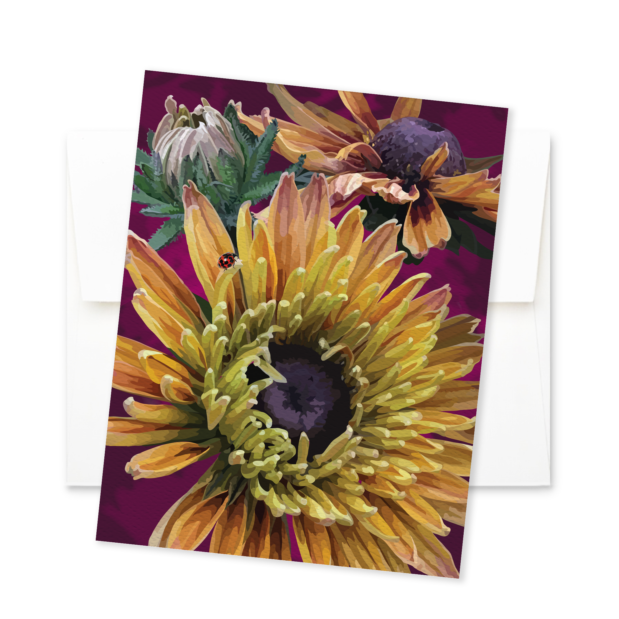 Late Summer Zinnias - Image 2