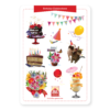 Birthday Celebrations Sticker Sheet
