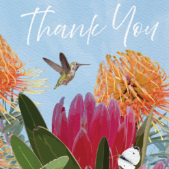 Protea Thank You Card - Image 4