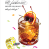 Old Fashioned Birthday Card