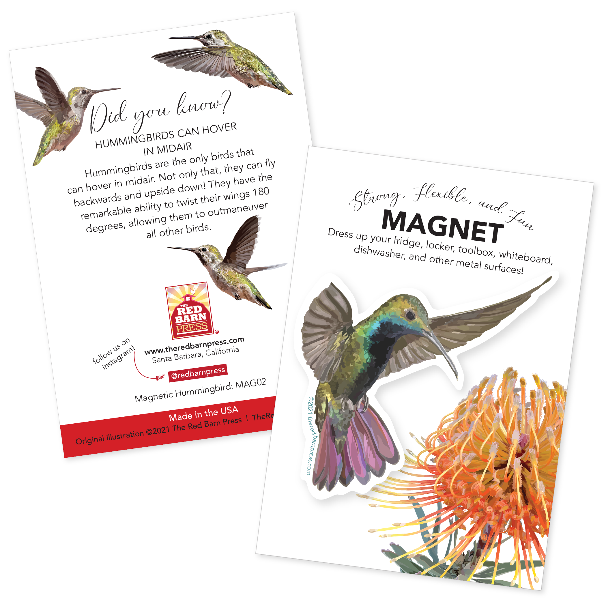 Hummingbird Magnet - Image 2