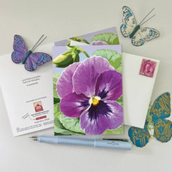 Pretty Purple Pansy - Image 3